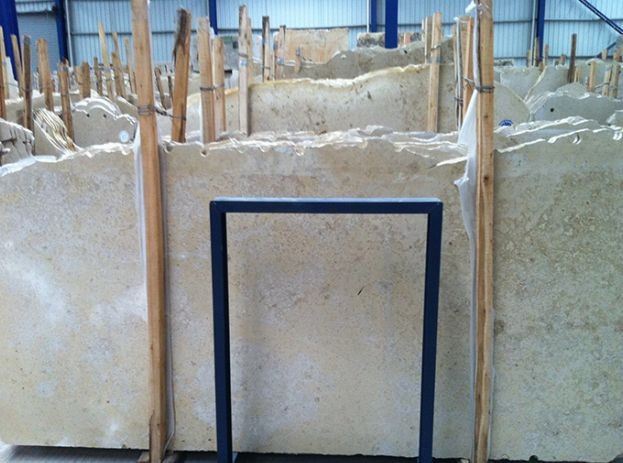 white limestone tile