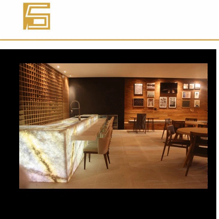Nowy projekt marmurów Led Lumi-stone