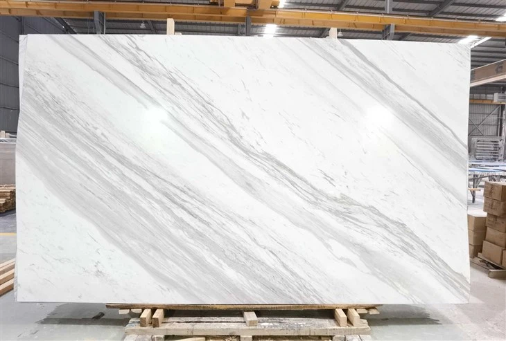 New Process Natural Stone Volakas Marble Countertop