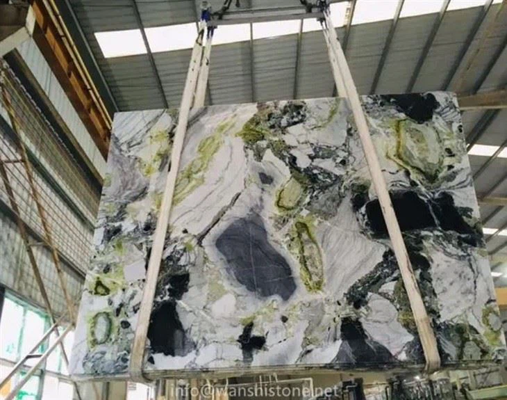 white beauty marble slabs