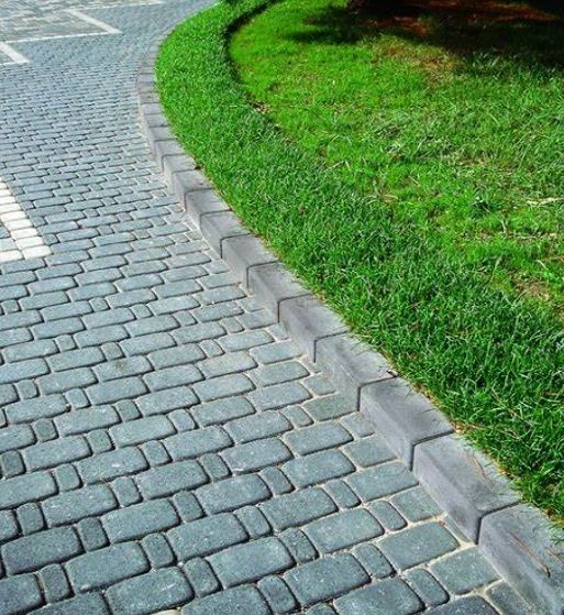 Kostka brukowa z granitu Blue Mist Stone Ridge Granitowa kostka brukowa City